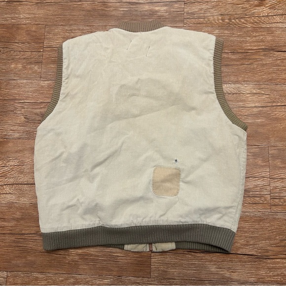 Vintage khaki vest - Picture 2 of 3